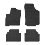 floor mats ( set, rubber, 4pc., black) OPEL MERIVA A 05.03-05.10 van